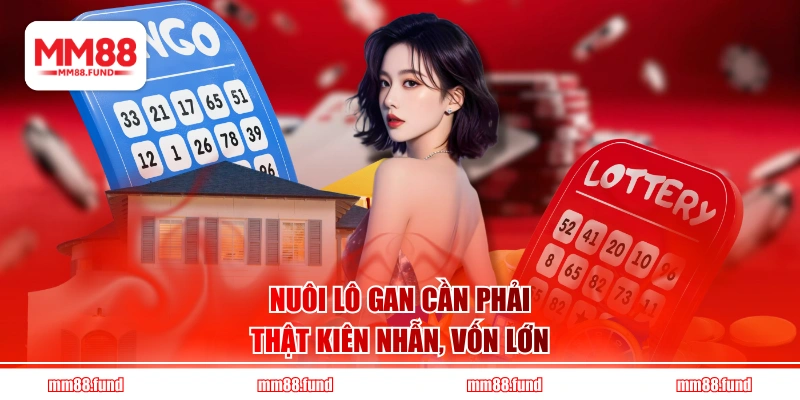 Nuôi lô gan cần phải thật kiên nhẫn, vốn lớn